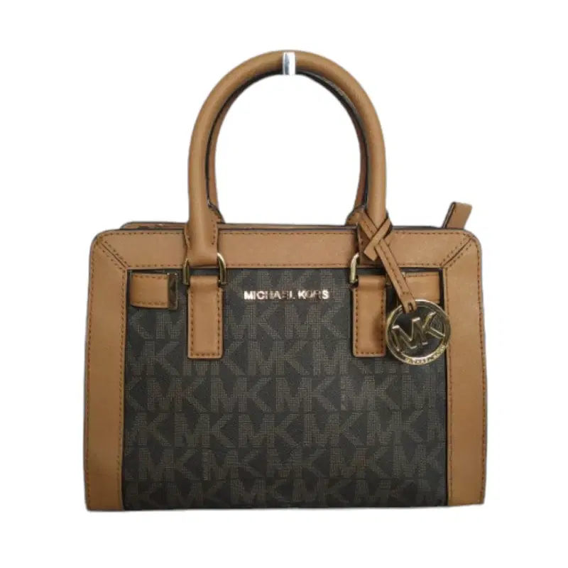 Michael Kors Signature PVC Dillon Top Zip Satchel