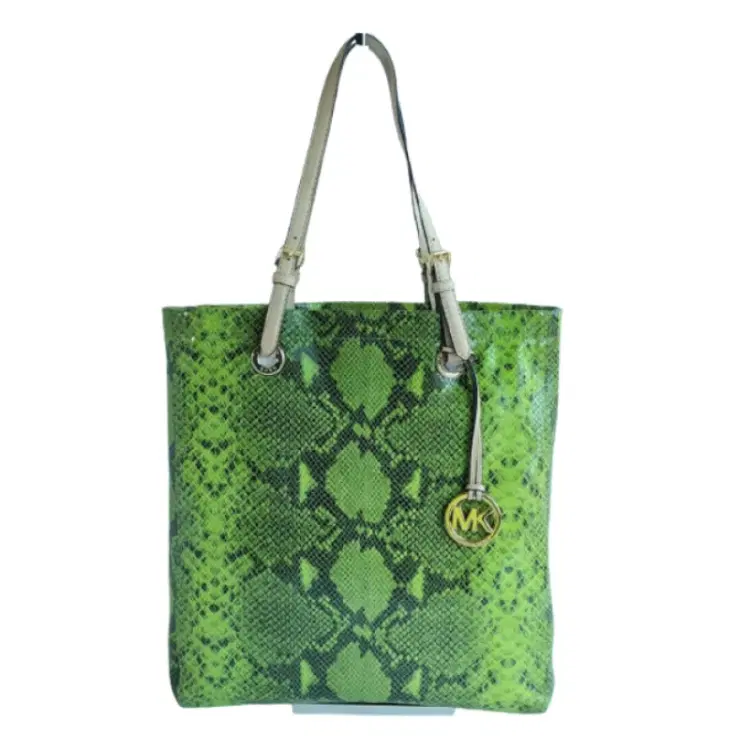 Michael Kors Jet Set Python Pattern Tote-Hover-Image