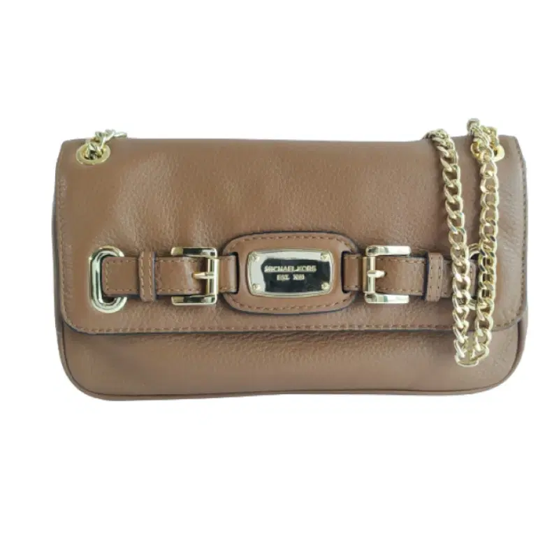 Michael Kors Hamilton Small Flap Leather Shoulder Bag