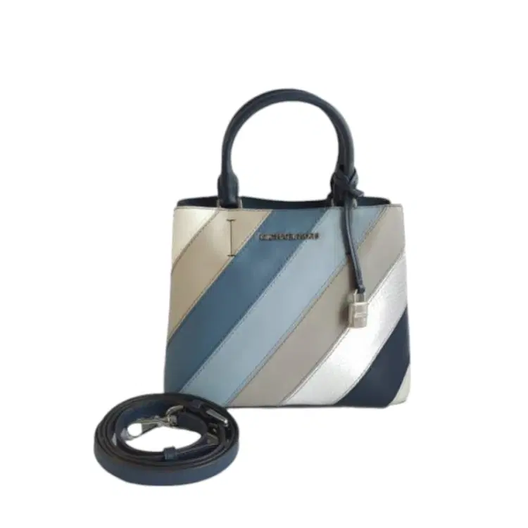 Michael Kors Adele Multicolor Striped Leather Tote-Hover-Image