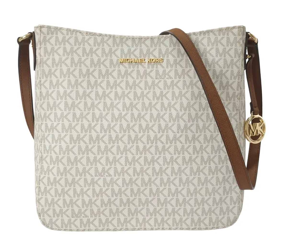 Michael Kors Jet Set Travel Large Logo Messenger Bag
