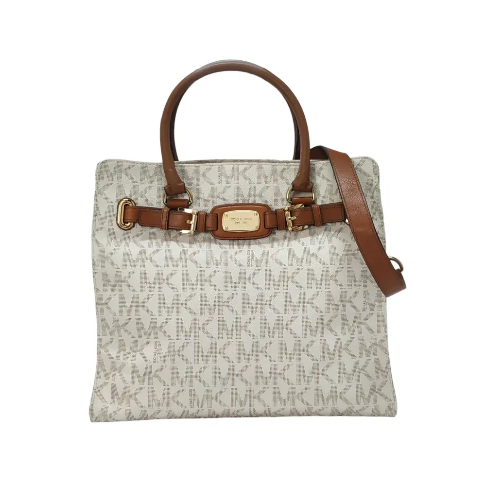 Michael Kors Hamilton Large Vanilla Tote Bag