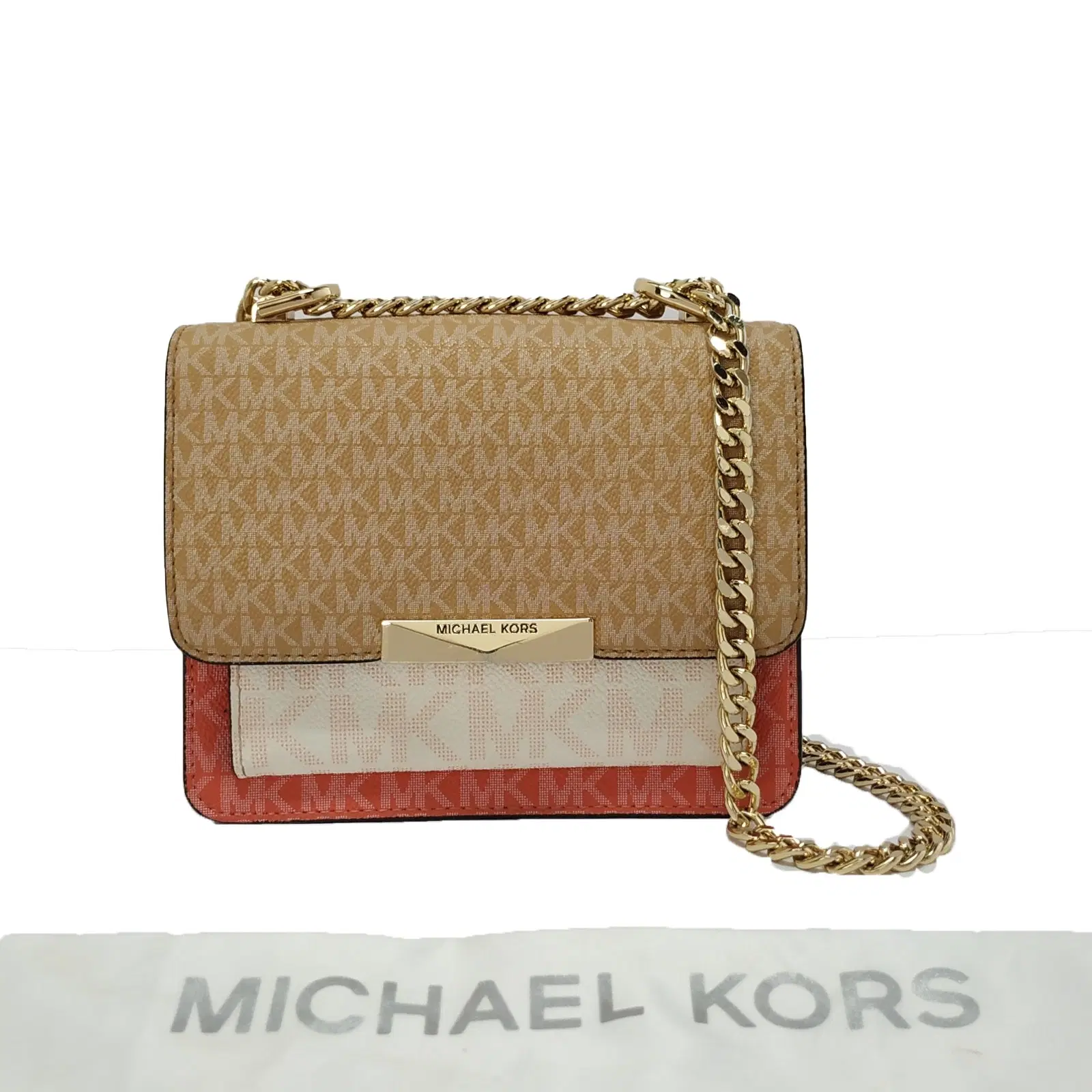 Michael Kors Tea Rose Multi Jade Small Shoulder Bag