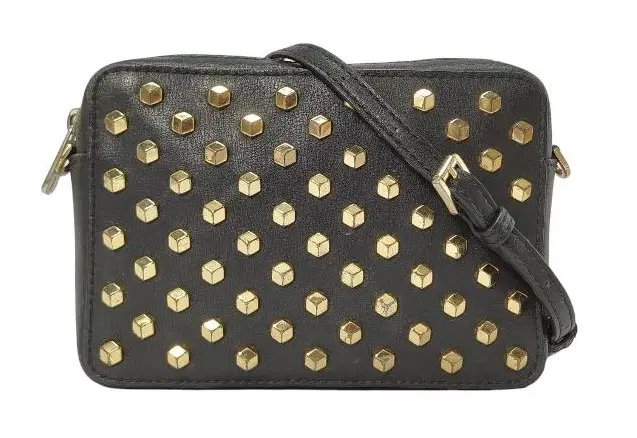 Michael Kors Black Stud Crossbody Bag