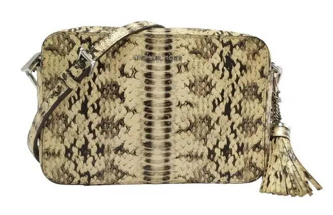 Michael Kors Snakeskin Embossed Crossbody Bag
