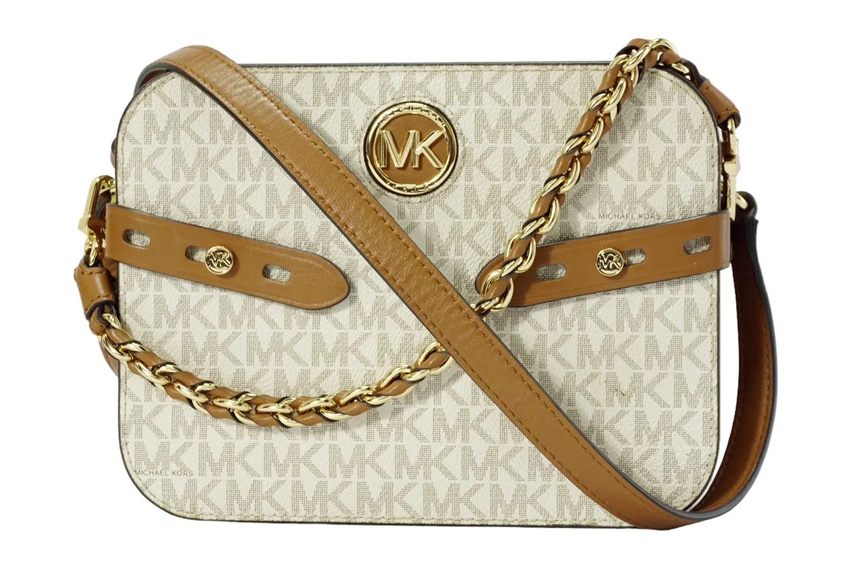 Michael Kors Vanilla Carmen Cross-Body Bag
