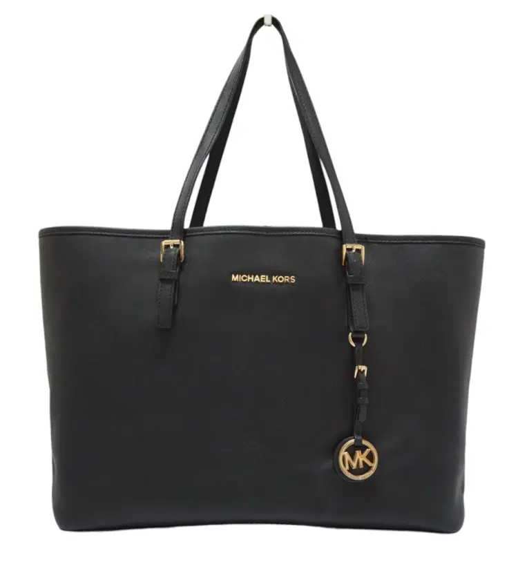 Michael Kors Jet Set Black Tote-Hover-Image