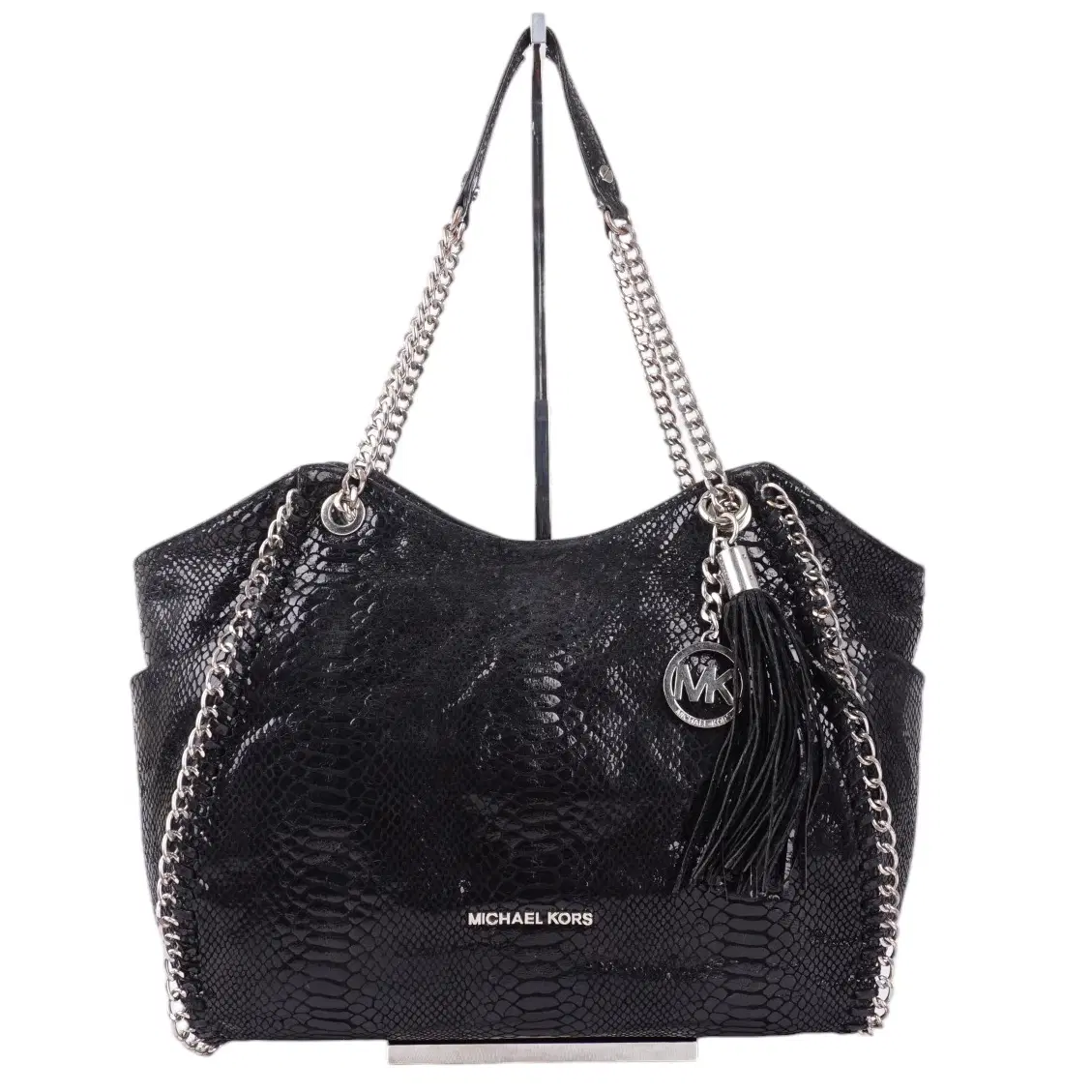 Michael Kors Snake Embossed Shoulder Bag