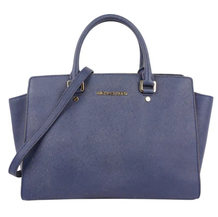 Michael Kors Selma Large Saffiano Leather Satchel-Hover-Image