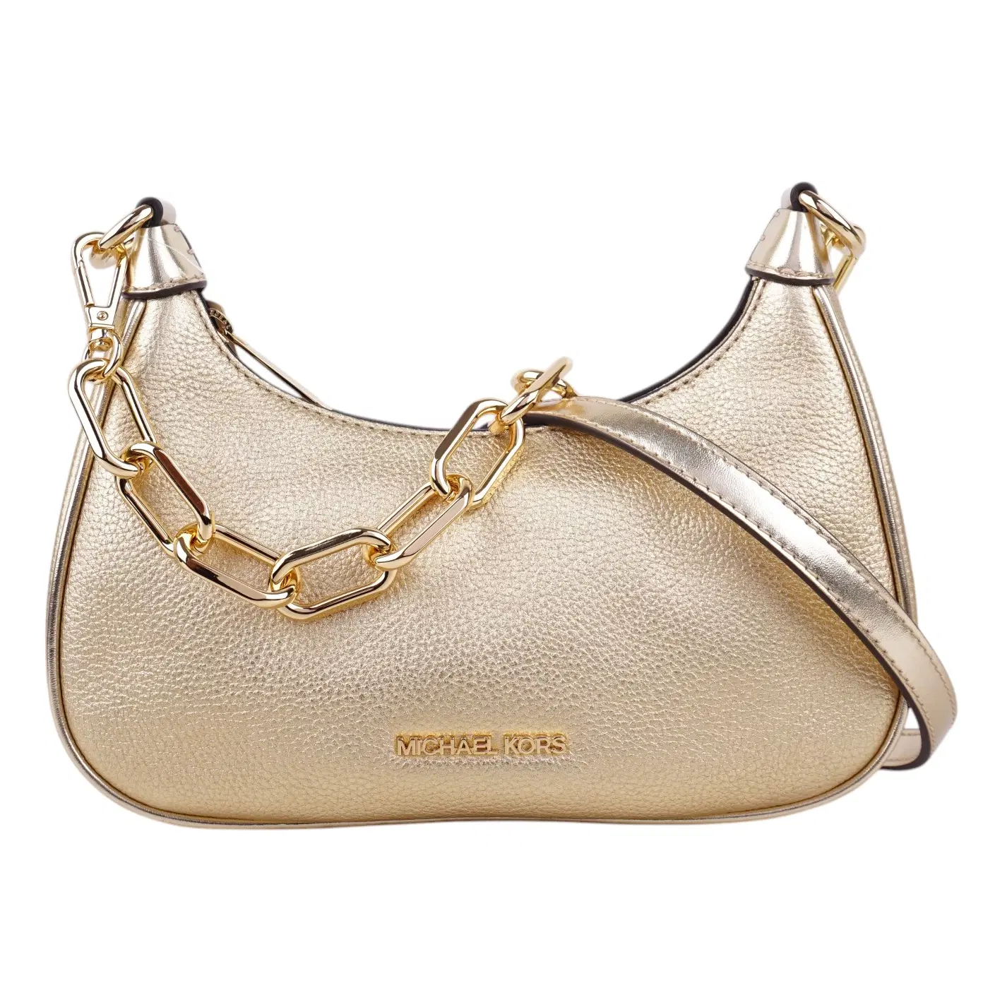 Michael Kors Gold Piper Hobo Bag