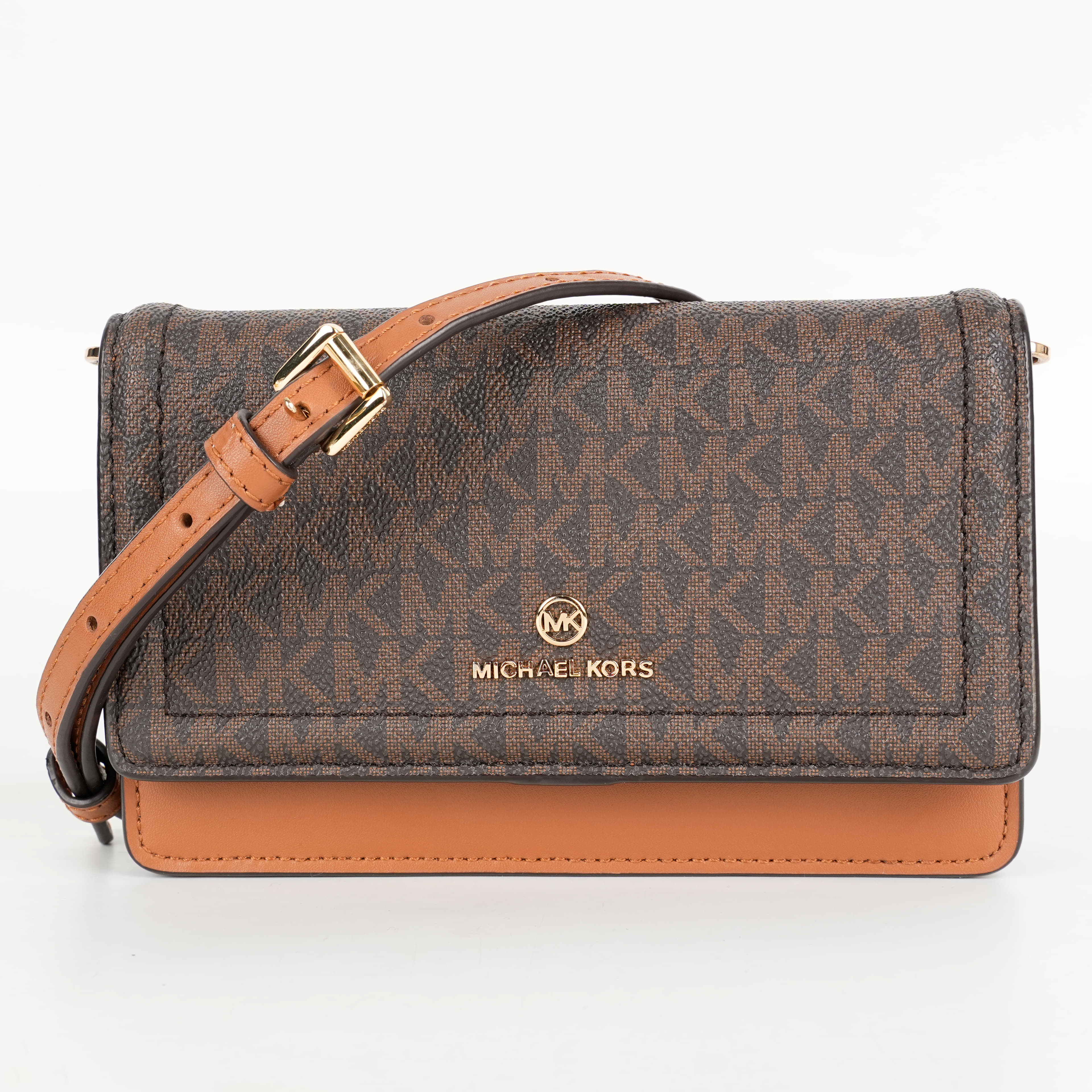 Michael Kors Logo Print Small Sling Bag with Detachable Strap