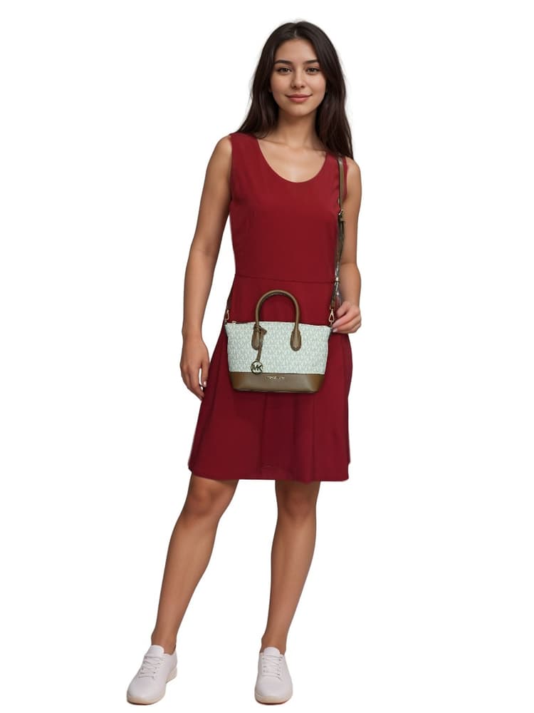 Michael Kors Hyde Small Logo Satchel-Hover-Image