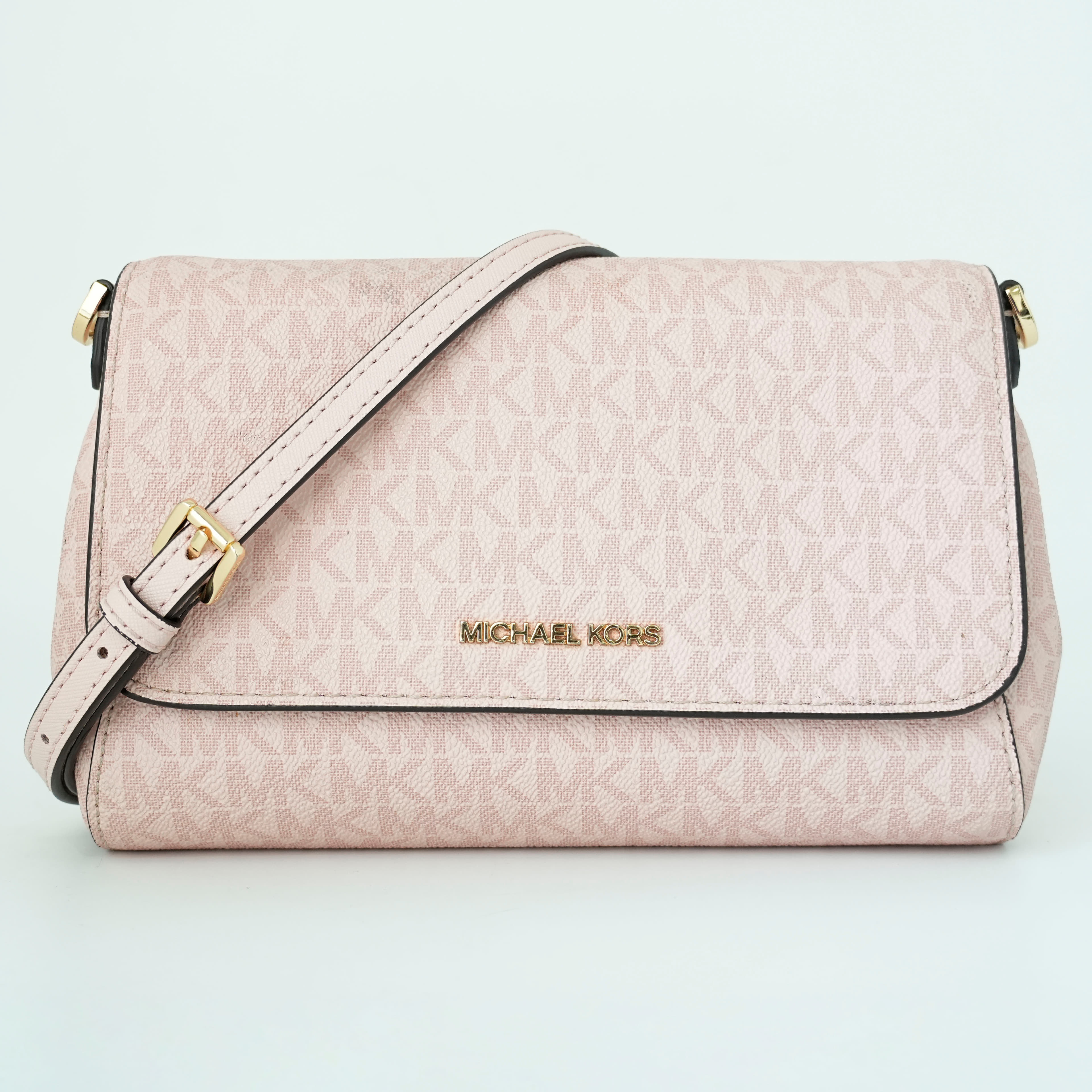 Michael Kors Jet Set Medium Convertible Pouchette Crossbody Bag