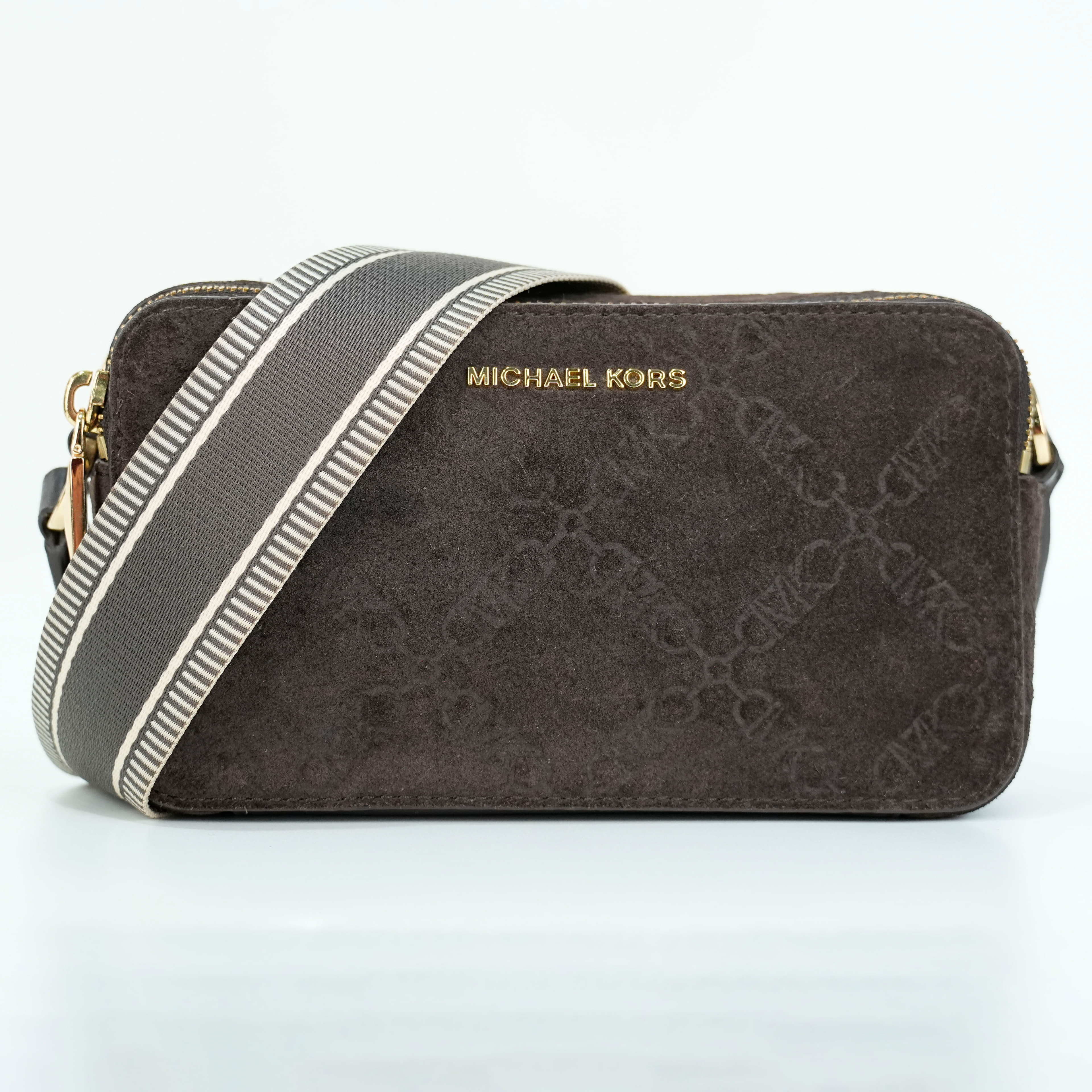 Michael Kors Jet Set Small Gabardine Smartphone Crossbody Bag