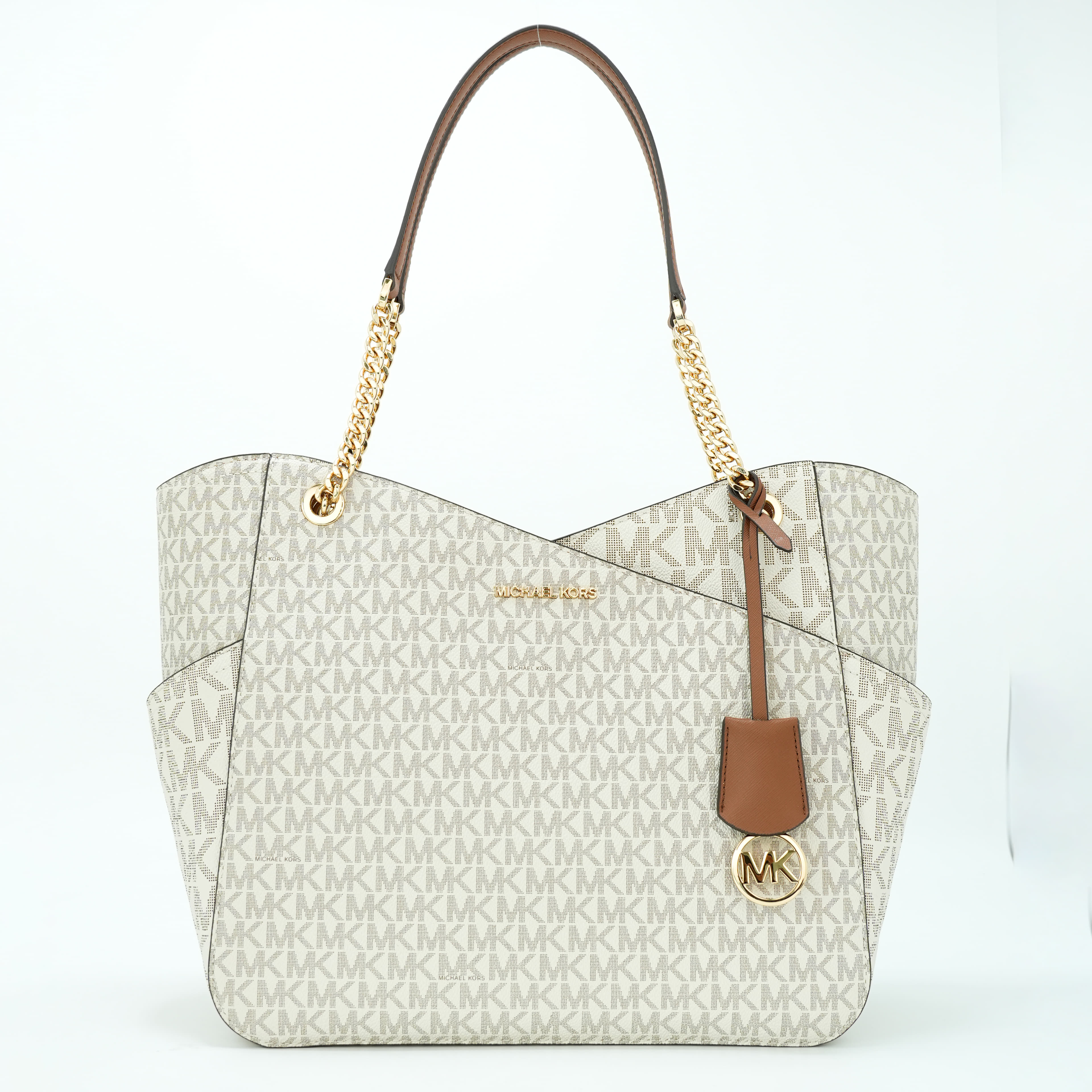 Michael Kors Jet Set Travel Large Chain Shoulder Tote