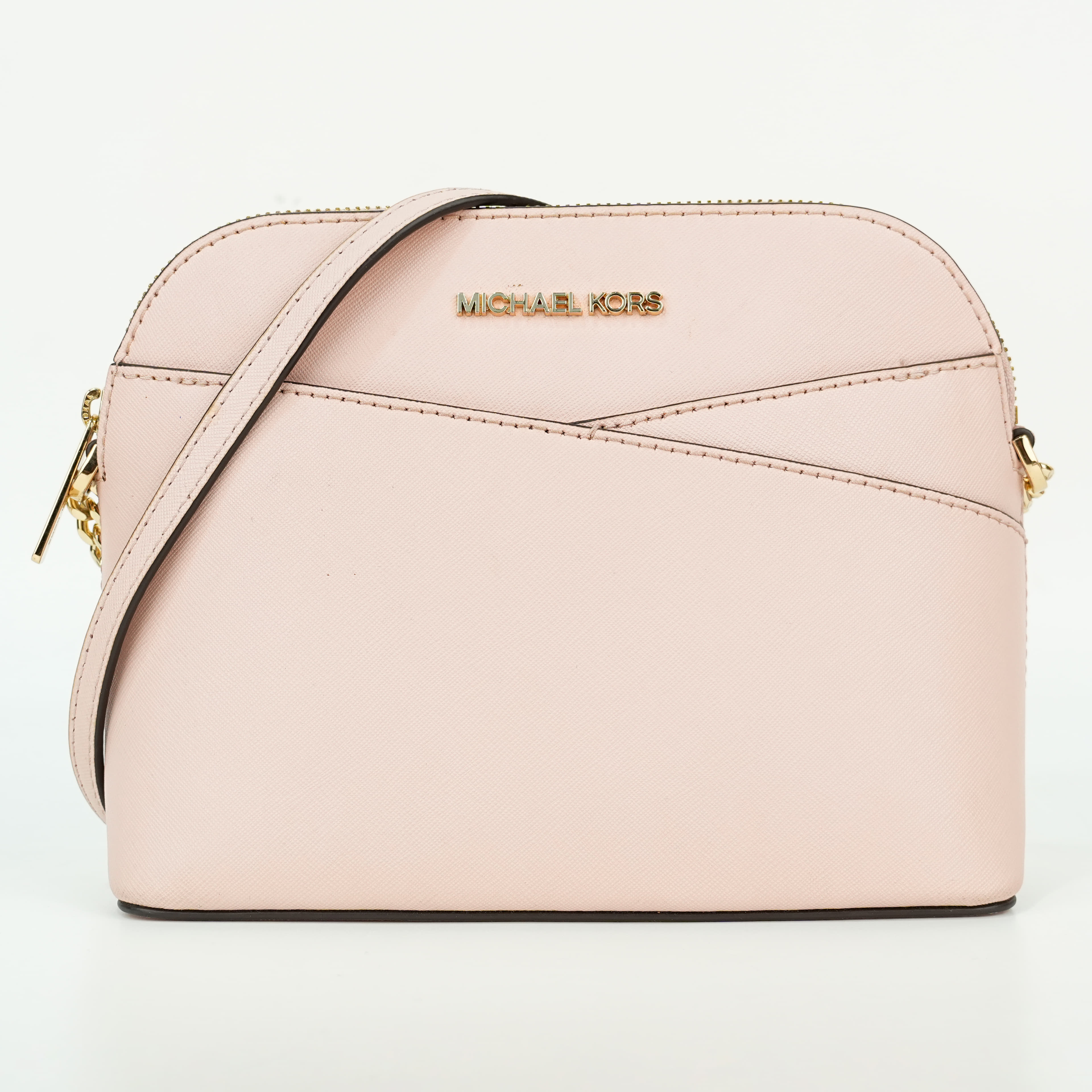 Michael Kors Pink Jet Set Chain Handle Crossbody Bag