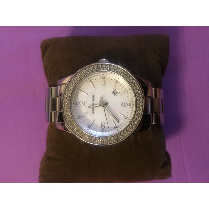 Michael Kors Crystal Studded Watch-Hover-Image