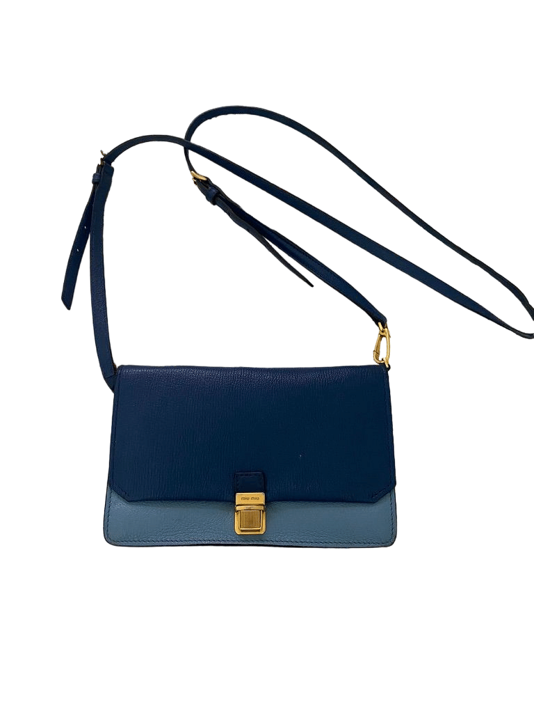 Miu Miu Blue Crossbody Bag