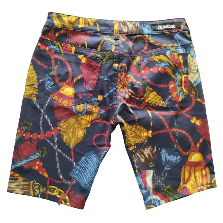 Love Moschino Printed Shorts-Hover-Image