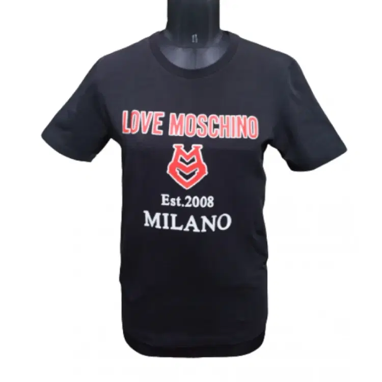 Moschino Black M Heart T shirt-Hover-Image