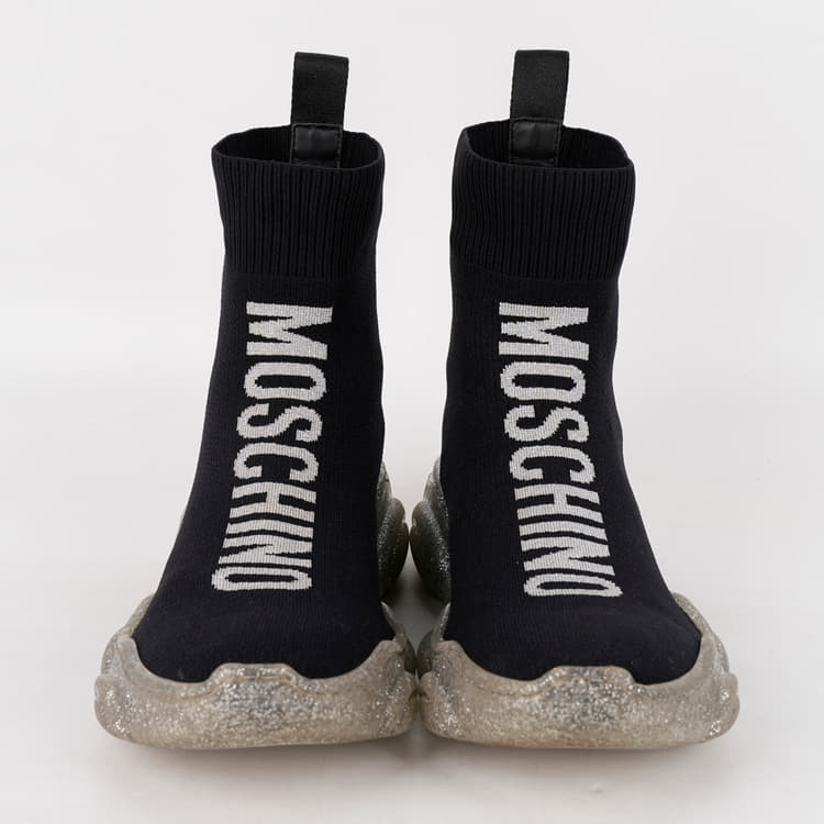 Size 35 - Moschino logo-print Sock Sneakers-Hover-Image