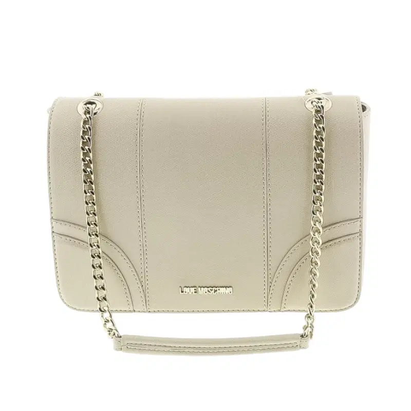 Love Moschino White Shoulder Handbag