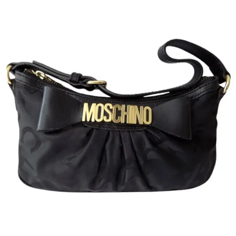 Black Moschino Bow bag