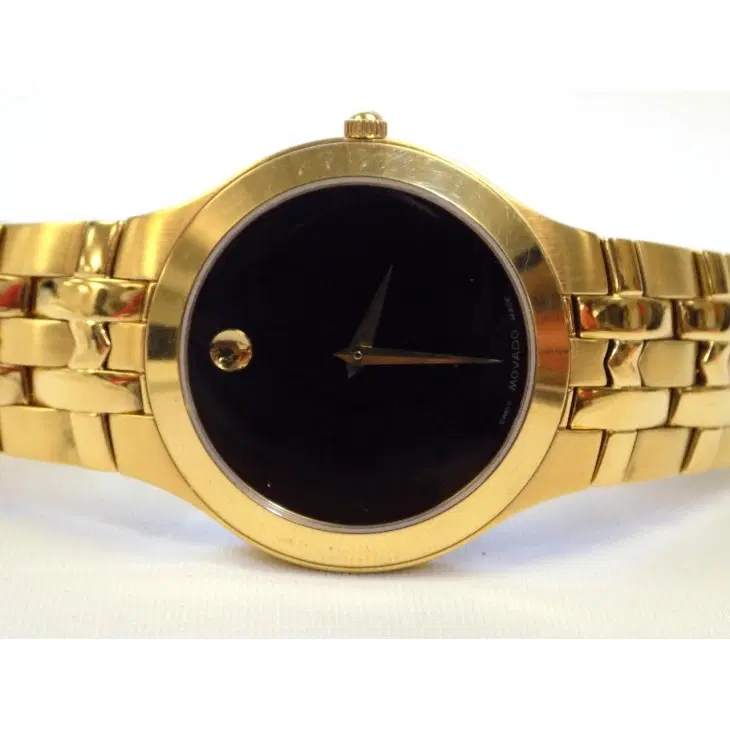 Movado Ladies Gold Plated Watch-Hover-Image