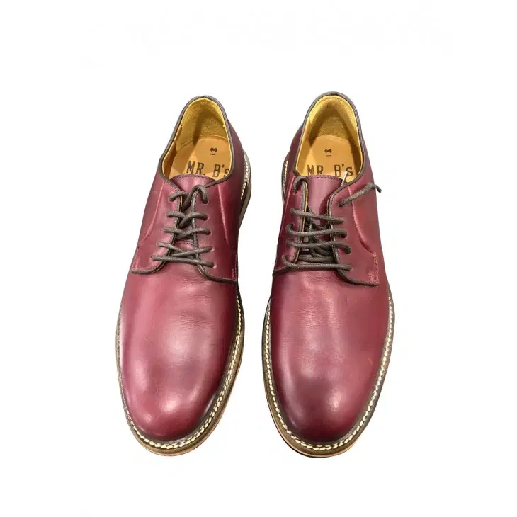 Mr. B's Oil Skin Leather Shoes-Hover-Image