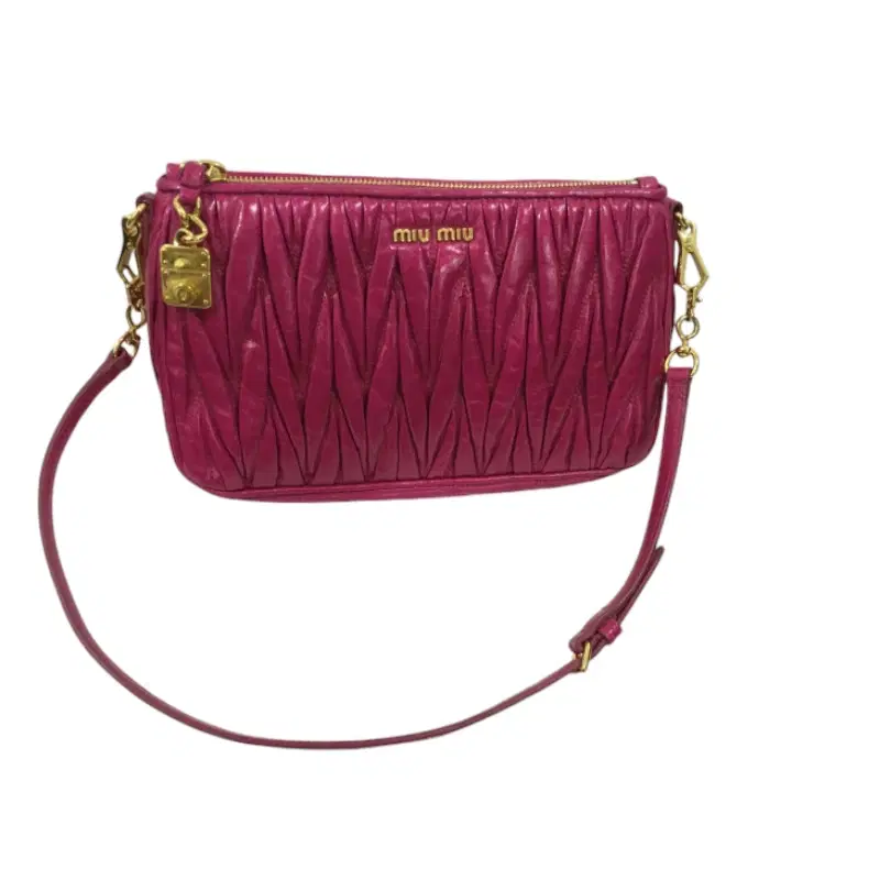 Miu Miu Matelasse Luxe Shoulder Bag/Clutch