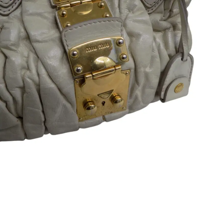 Miu Miu Matelasse Leather Shoulder Bag