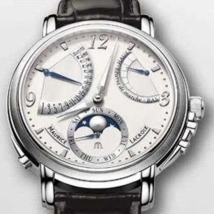 Maurice Lacroix Masterpiece Double Retrograde Men's Watch-Hover-Image