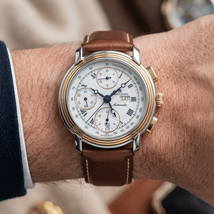Maurice Lacroix Masterpiece Chronograph 38 MM Steel Automatic-Hover-Image