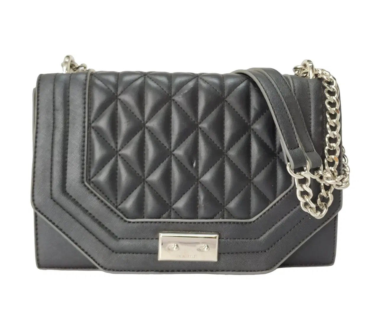 Nine West Black Quilted Shoulder Bag