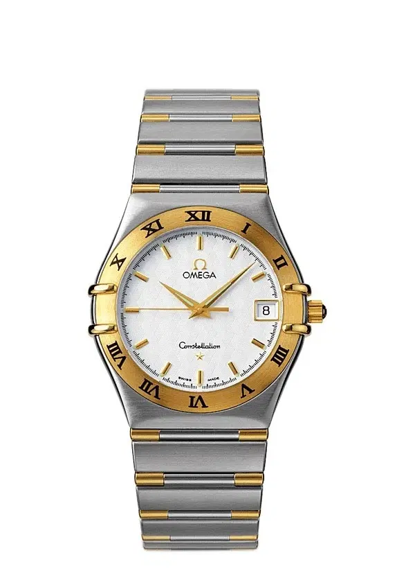 Omega Constellation Quartz 33.5 MM Steel & Gold