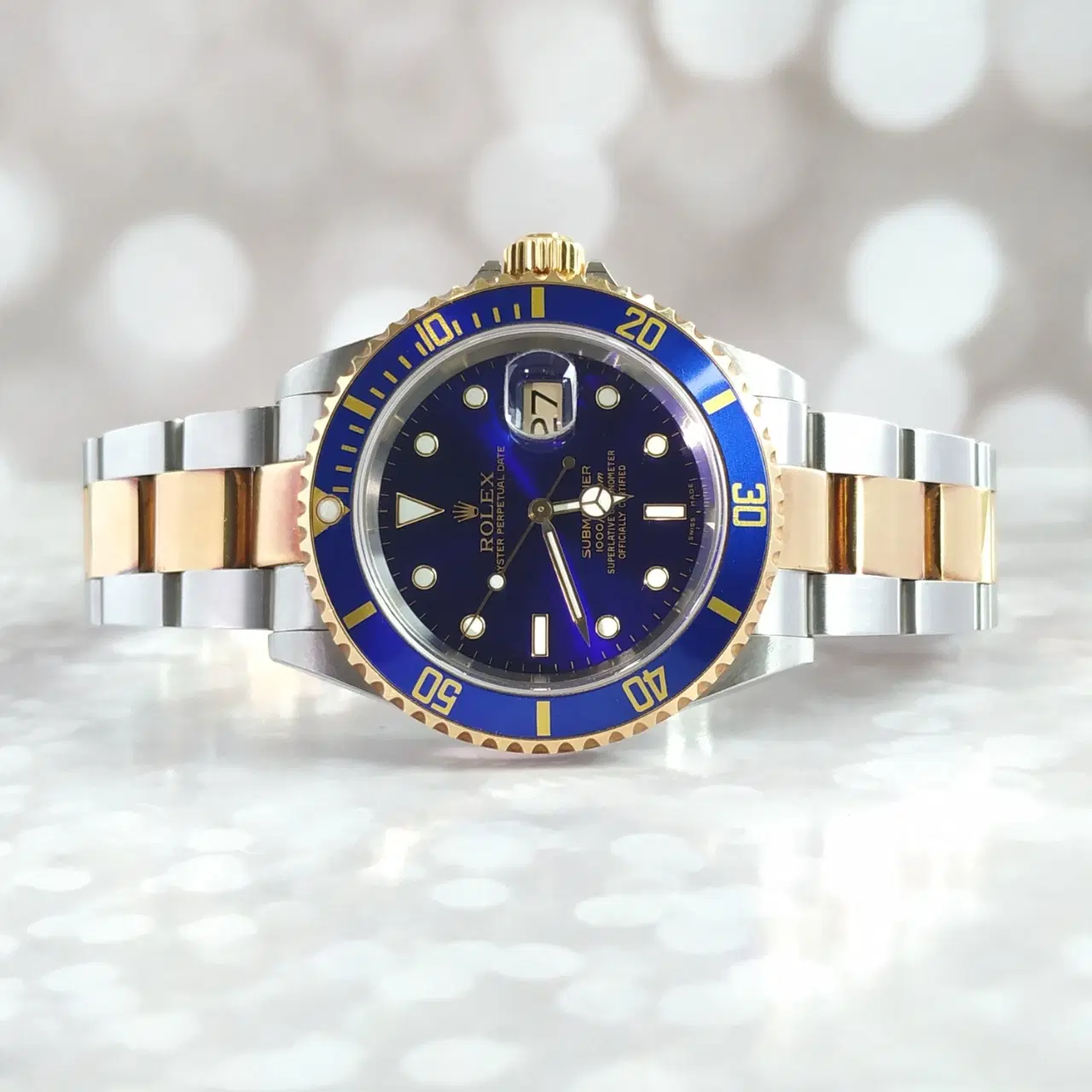 Rolex Submariner 40MM Blue Gold & Steel