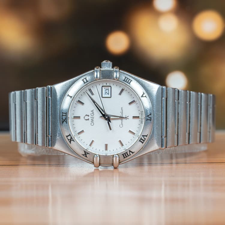Omega Constellation 27.5 MM Stainless Steel Quartz Watch-Hover-Image