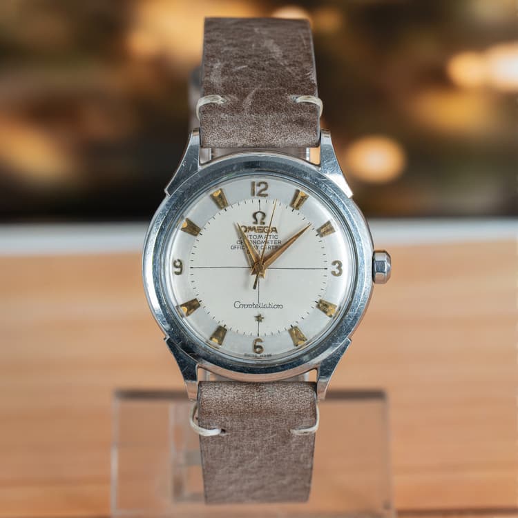 Omega Constellation Pie Pan Steel and Rose Gold Automatic-Hover-Image