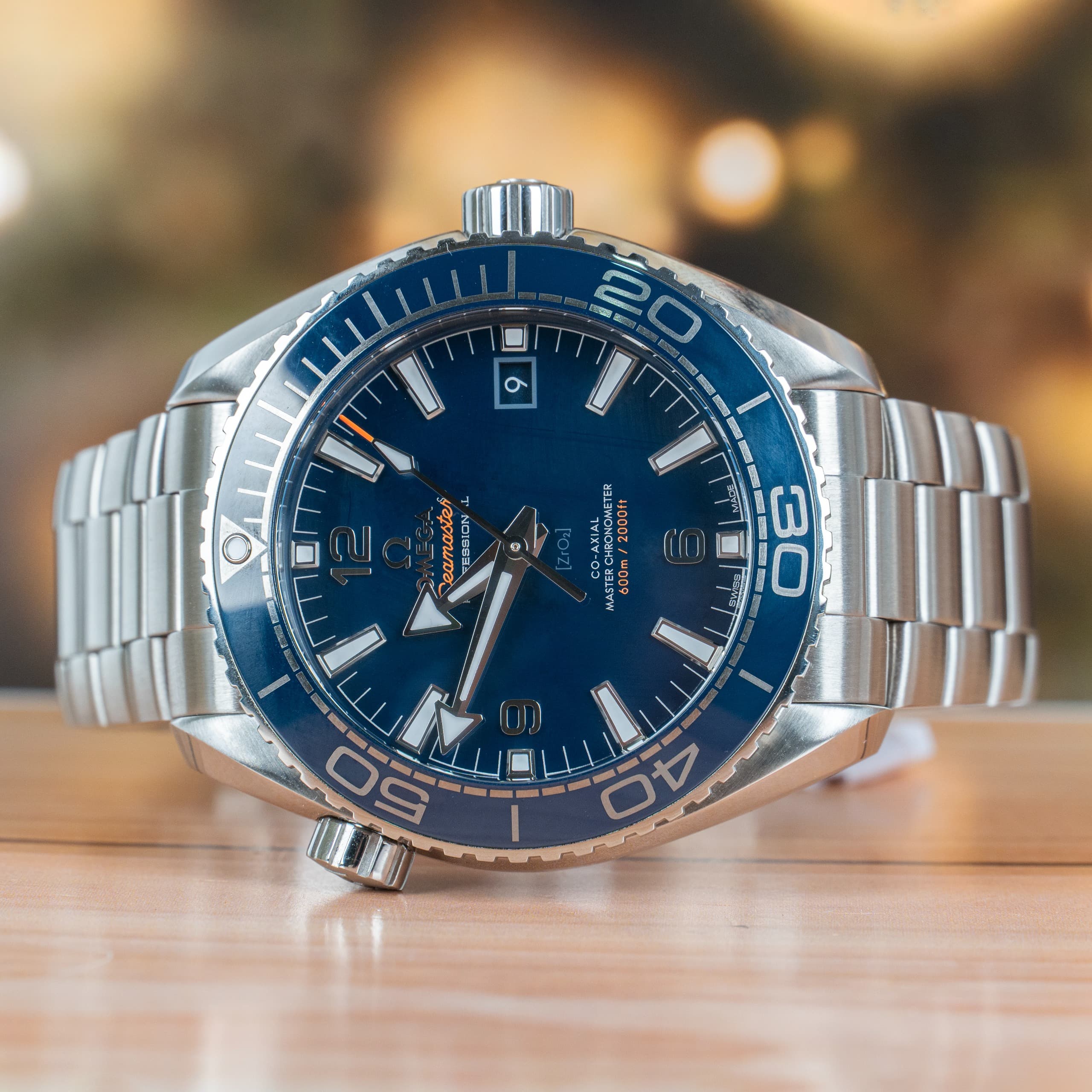 Omega Seamaster Planet Ocean 43.5 MM Blue Dial Automatic