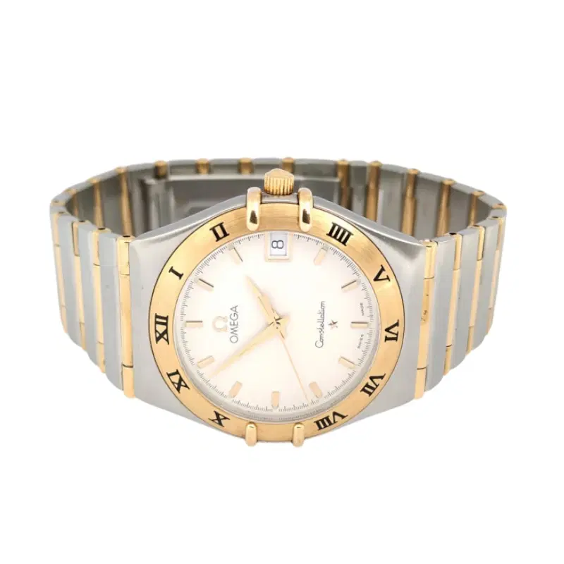 Omega Constellation 33.5MM Quartz Steel & Gold