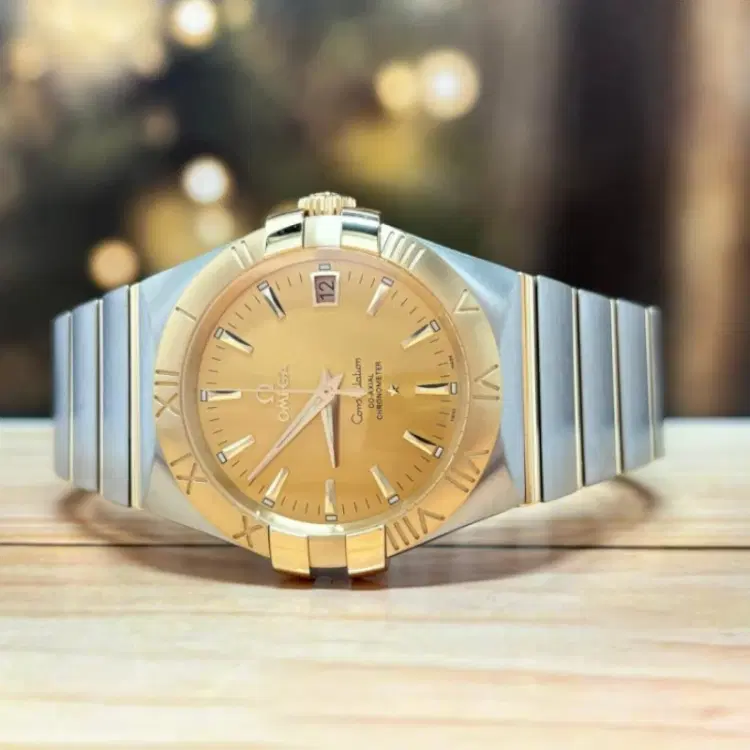 Omega Constellation 35 MM Steel & Yellow Gold Automatic-Hover-Image