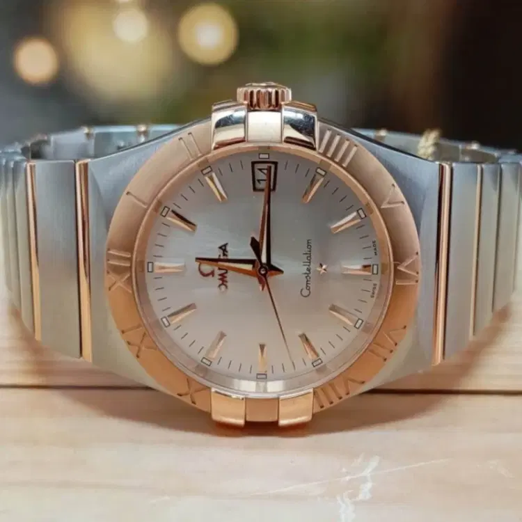 Omega Constellation 35 MM Steel & Red Gold-Hover-Image