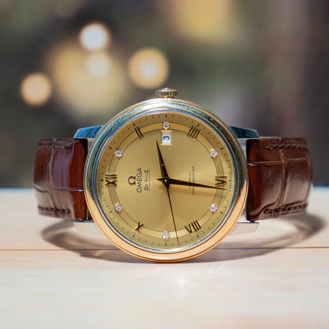 Omega De Ville Prestige 39.5 MM Co-Axial Chronometer Watch