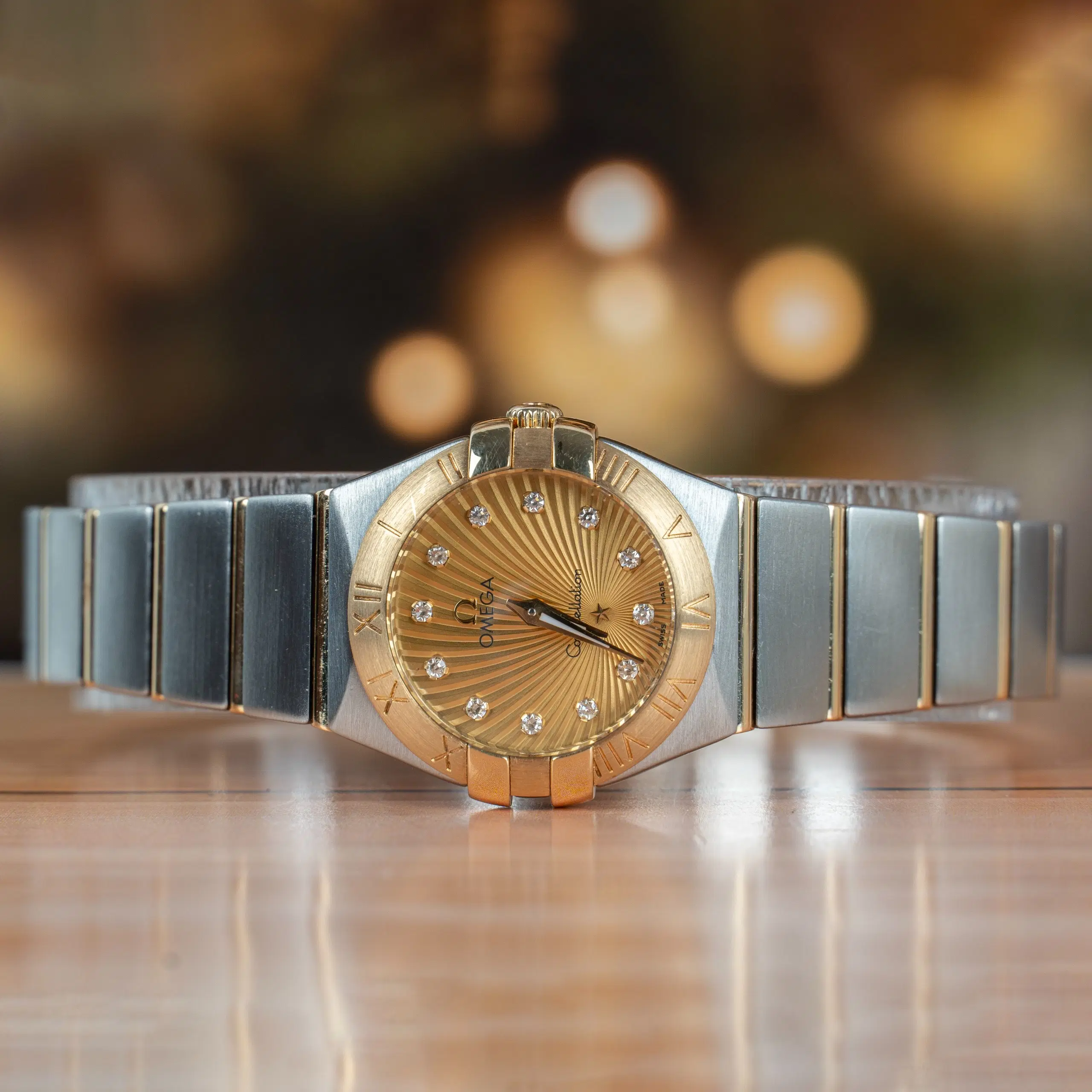 Omega Constellation 24 MM Gold/Steel Quartz Watch