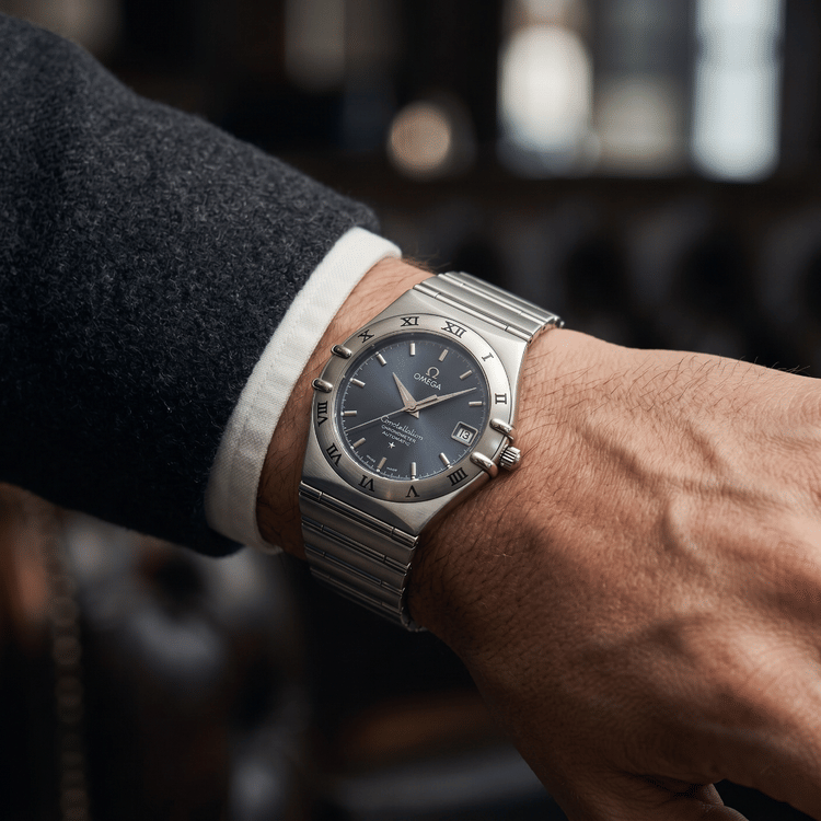 Omega Constellation 36 MM Steel Grey Dial Automatic-Hover-Image