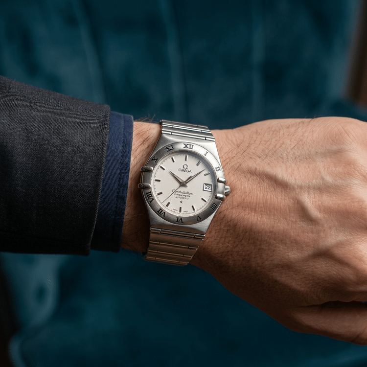 Omega Constellation 36 MM Steel Silver Dial Automatic-Hover-Image