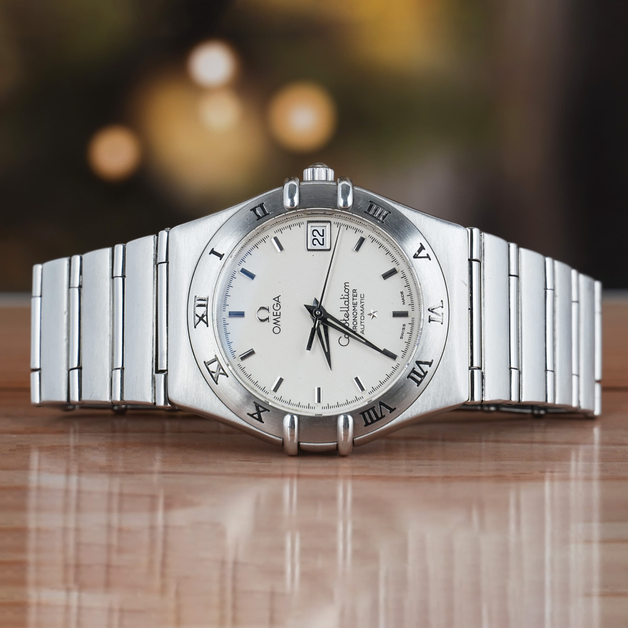 Omega Constellation 36 MM Steel Silver Dial Automatic