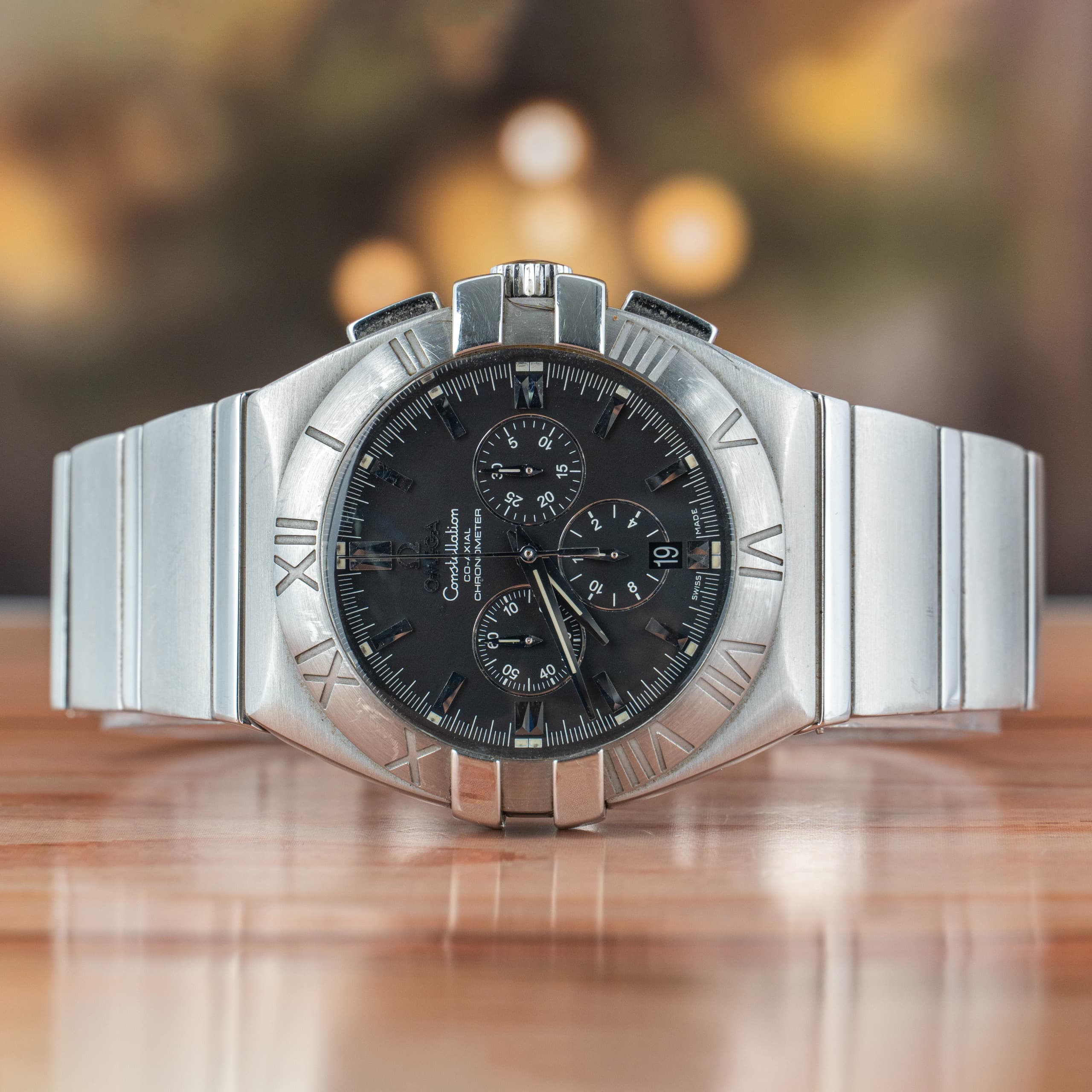 Omega Constellation Double Eagle 41 MM Chronograph Steel Automatic
