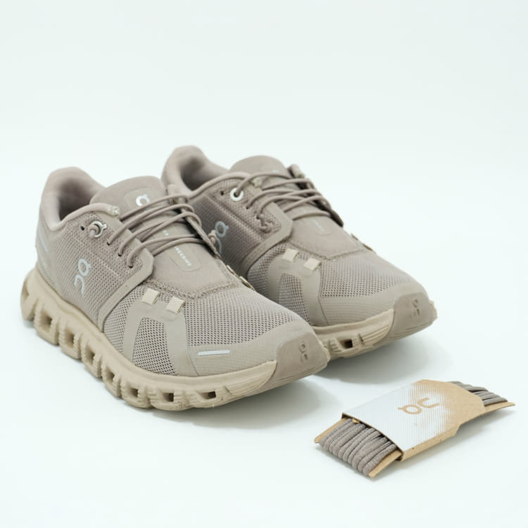 Size USW5 UK 3 - On Cloud 5 Sneakers in a Monochromatic Grey Color-Hover-Image
