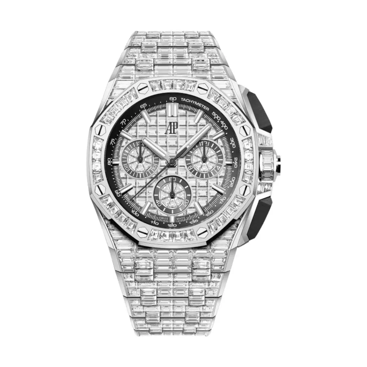 Audemars Piguet 26425BC.ZZ.8045BC.01 Royal Oak Offshore White Gold Dial White Gold Bracelet
